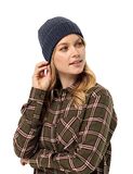 Jack Wolfskin Cushy-muts, nachtblauw, S dames