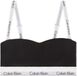 Calvin Klein Lightly Lined Bandeau Black XL
