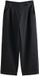 Next - Dames - N. Premium broek van zware pontestof met wijde, ronde pijpen - Grijs