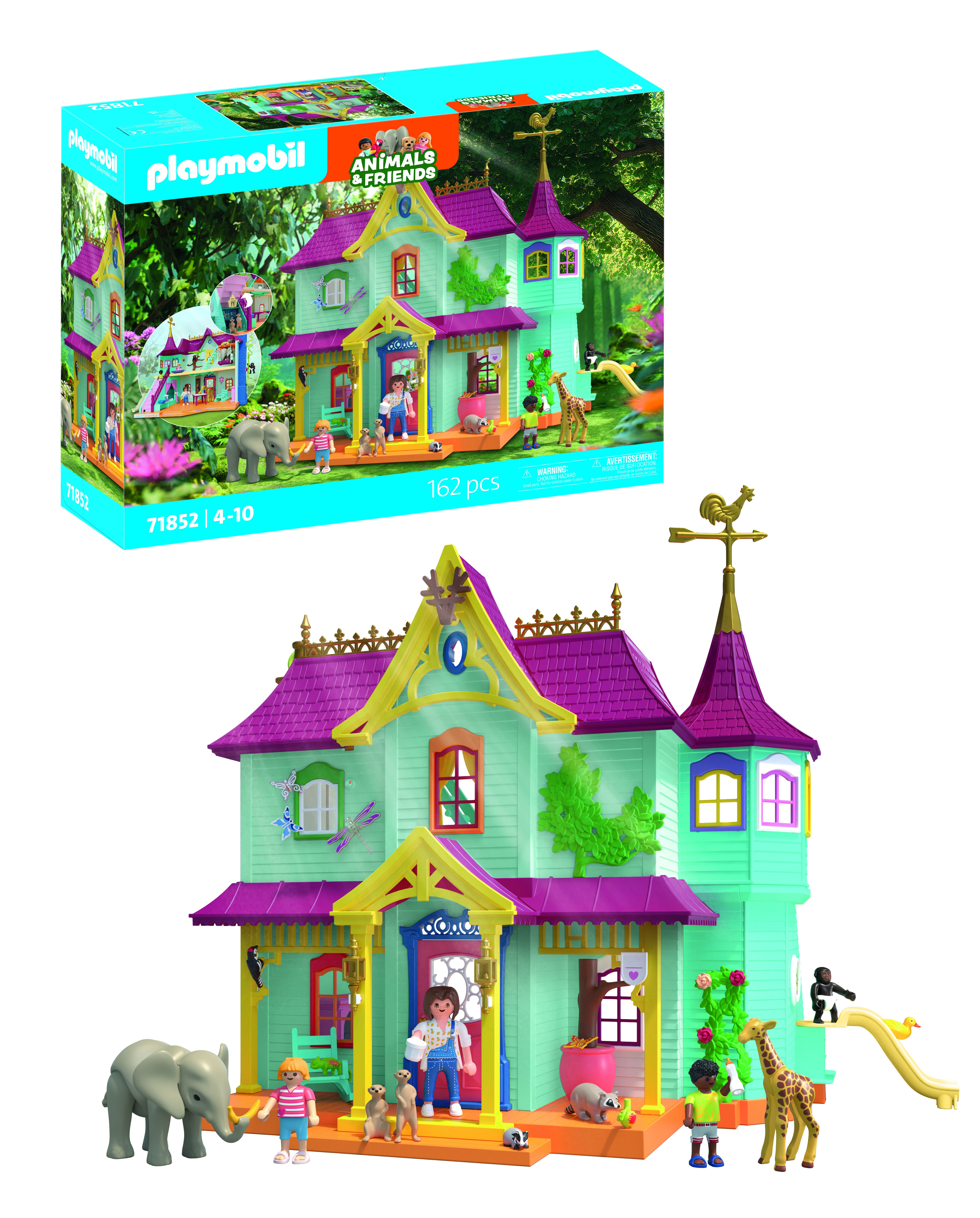 Playmobil Animals & Friends: Colourful Animal Mansion - 71852