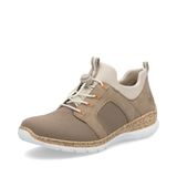 Rieker Dames Slipper N4290-20 Bruin