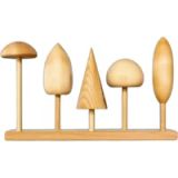 Wooden Story Jeu d'empilage couronnes d'arbres