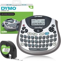 DYMO LetraTag LT-100T Labelmaker - Draagbare labelprinter met QWERTY-toetsenbord - Zilver