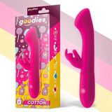 GOODIES Cotton G-spot And Rabbit Vibe Usb Silicone Fuchsia