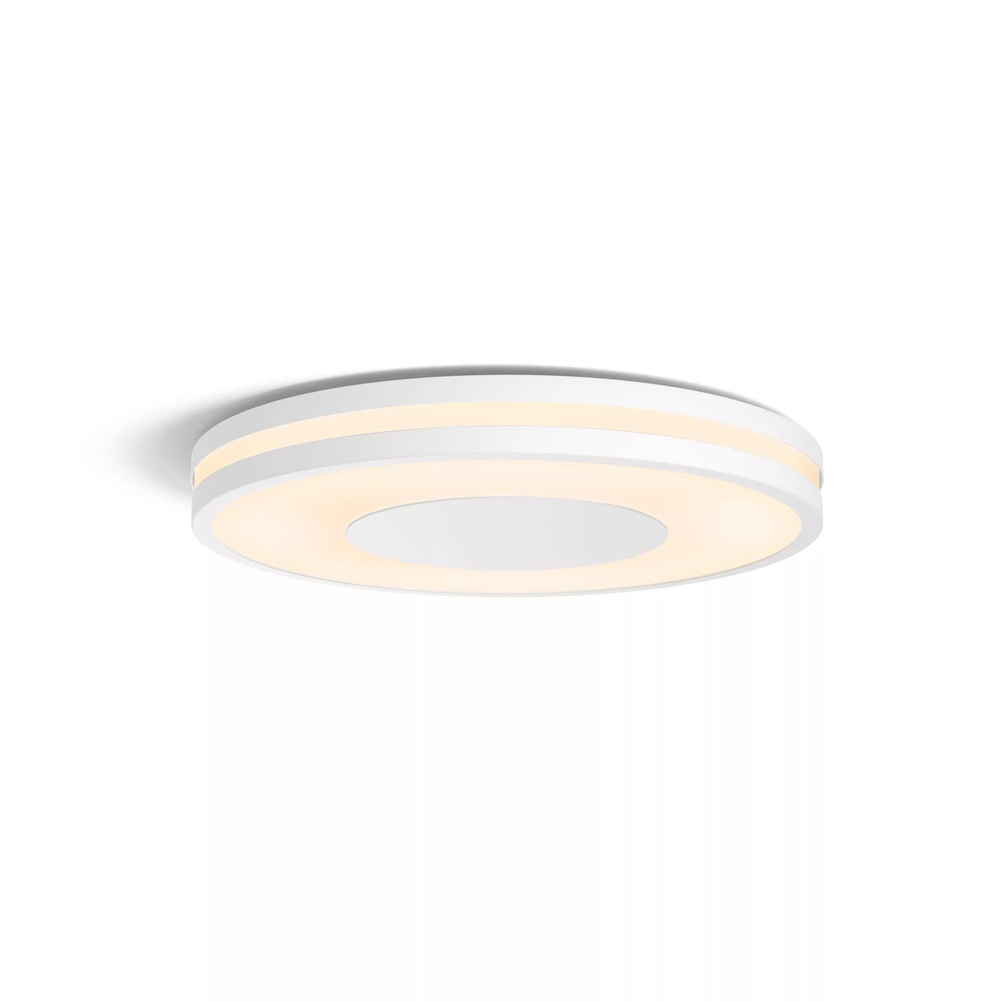 Philips Hue Being Plafondlamp - White Ambiance - Smart Ceiling Light - Bluetooth - White - LED - Dimmable - Incl. Dimmer Switch