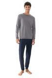 Mey Herren Pyjama Lang Serie Pure Night