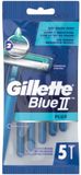 Gillette Blue Ii Plus Scheermesjes 5 Stuks