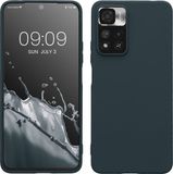 kwmobile telefoonhoesje geschikt voor Xiaomi Redmi Note 11 Pro+ 5G / Note 11 Pro Plus 5G - Back cover in leisteen