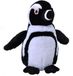 Wild Republic Pluche knuffel zeedieren - zwartvoet pinguin - 30 cm - cadeau - knuffelbeesten - Eco Kins