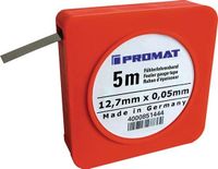 Promat Voelermaatband - 5m x 0.08mm x 12.7mm - Staal
