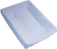 BABYCALIN Aankleedkussenhoes - Effen Blauw - 50 x 71 cm