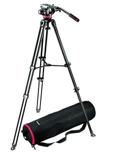 Manfrotto MVK502AM-1 Video Kit - Tripod with Hand-held Camcorder Support - Black
