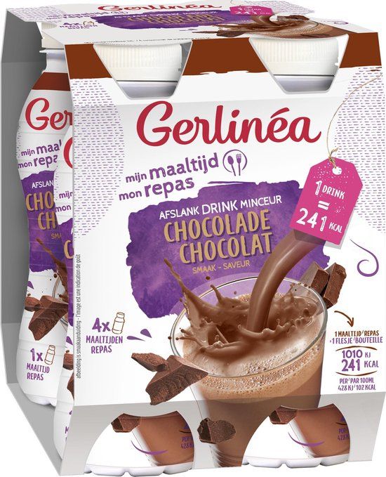 Gerlinea Drinkmaaltijd - Chocolade - 8 x 236ml