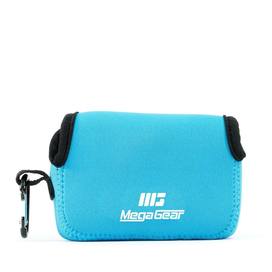 MegaGear MG1424 - Cameratas - Blauw - Neopreen - Voor Leica C-Lux, Panasonic Lumix DC-ZS200