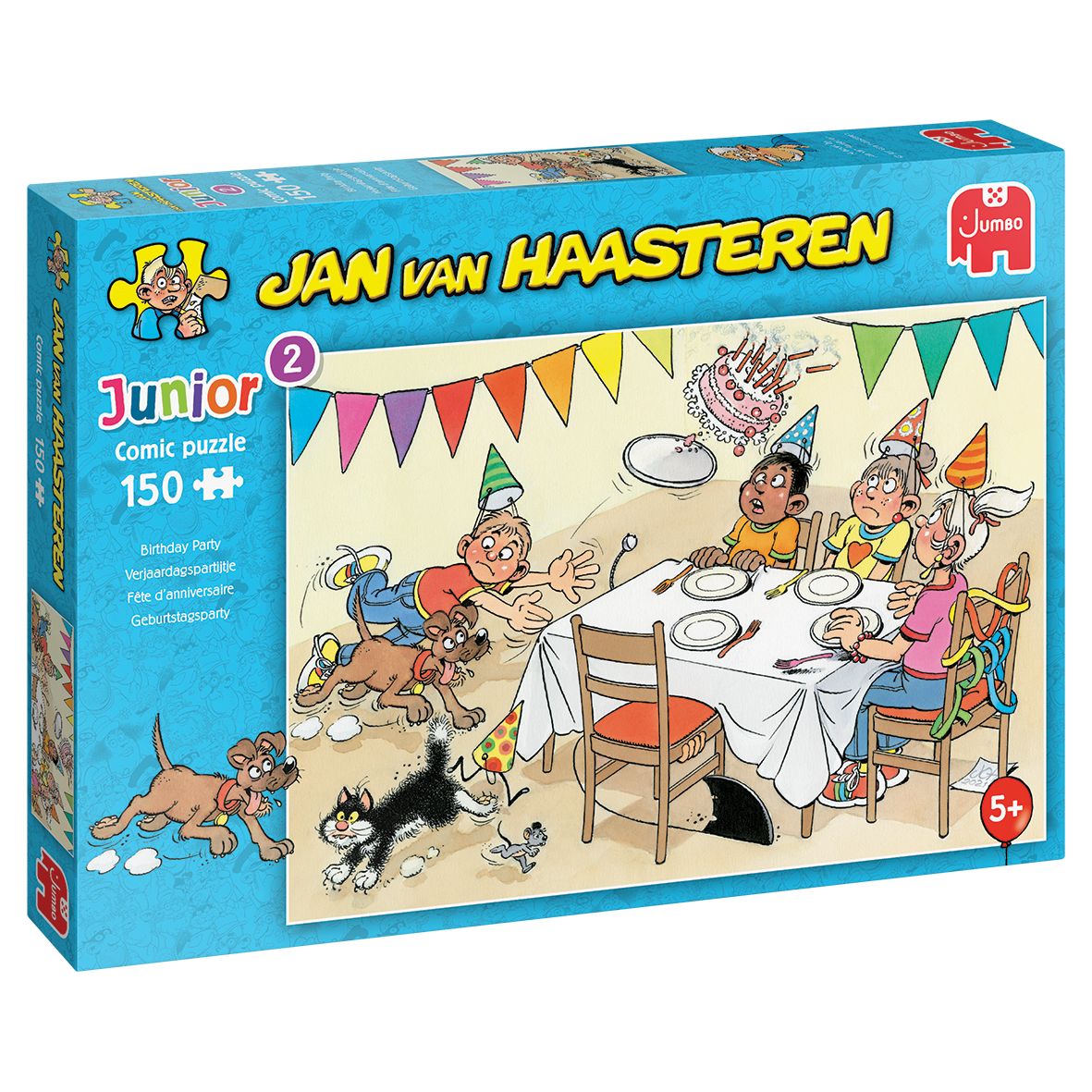Jan van Haasteren Junior Verjaardagspartijtje 150 stukjes Kinderpuzzel - 5+ jaar