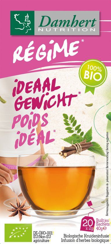 Damhert Tea Time - Ideaal Gewicht - 20 zakjes