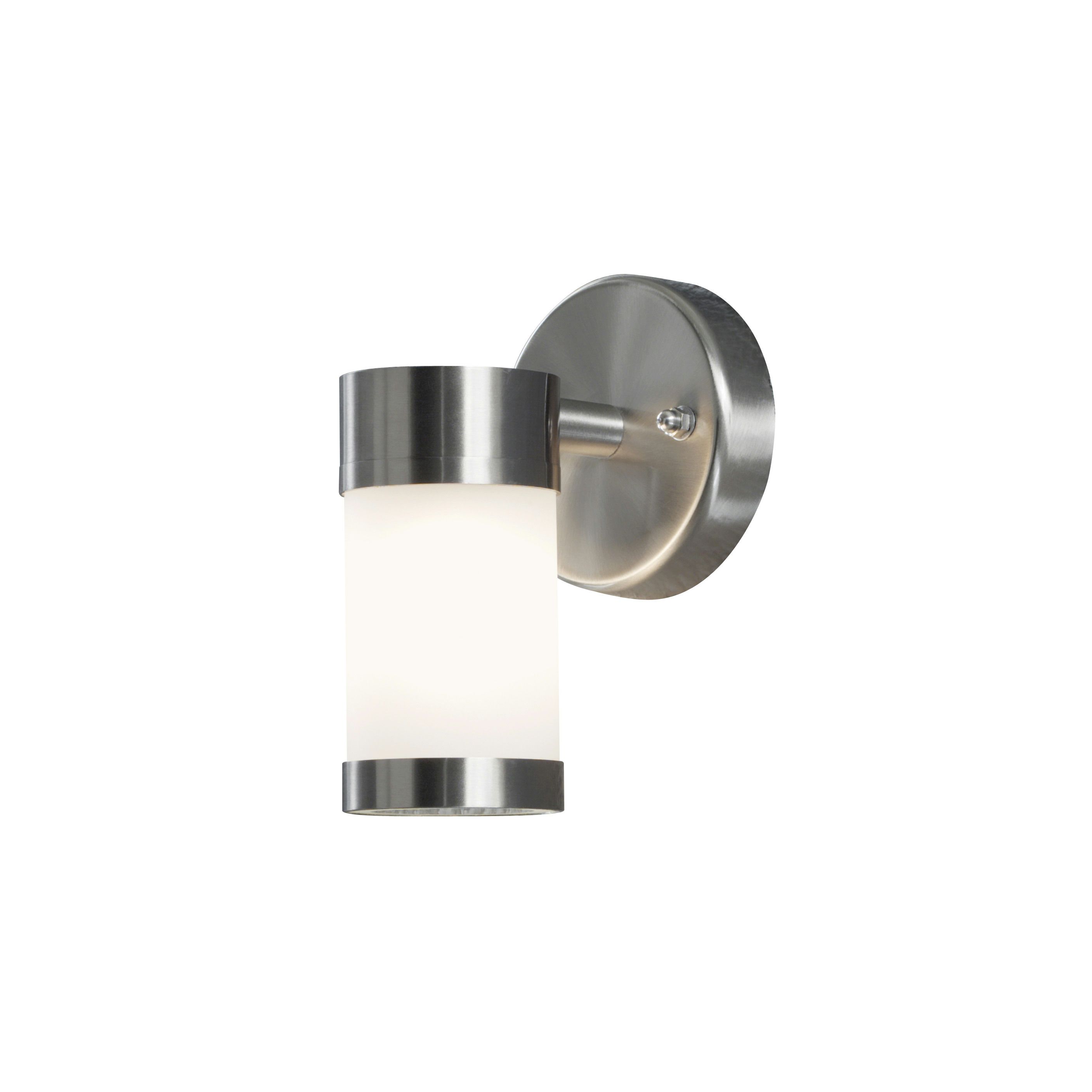 KONSTSMIDE Modena Buitenlamp - 16cm - RVS - Zilver