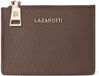 Lazarotti Bologna Leather Zip Etui Kaarthouder Taupe
