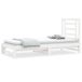 VidaXL Divan-lit blanc pin 1955 mm x 950 mm x 300 mm