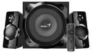 Genius PC-luidsprekers, 1850 BT, 50 W, Bluetooth, zwart, set van 3 stuks