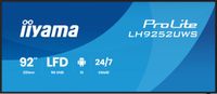 iiyama ProLite LH9252UWS-B1AG 92" 5K UW5K 21:9 VA 500 cd/m² Android Kiosk Display