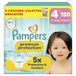 Pampers Premium Protection Diapers Size 4 x120 + 4 Diaper Pants