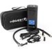 HÖGERT Technik Draagbare elektrische luchtpomp, 145 psi, 3-in-1, mini-compressor met powerbank en ledlicht, mobiele luchtcompressor, fietspomp, auto, motorfiets, balmatras, USB-C oplader