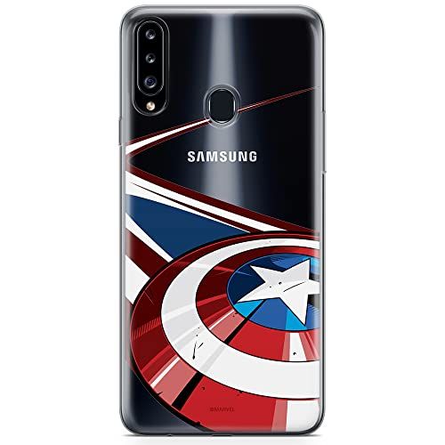 ERT GROUP mobiele telefoonhoesje voor Samsung A20S - Captain America 008 - Marvel