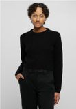Urban Classics Short Waffle Sweater/trui Zwart XS