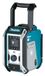 Makita DMR115 Werkplek Radio - FM/DAB/DAB+ - Bluetooth - USB - Zwart/Blauw