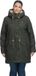 Ragwear Damesparka Canny Plus donkere olijf