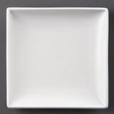 Olympia Whiteware Vierkante Borden | 24x24 cm | Wit | Porselein | 12 Stuks