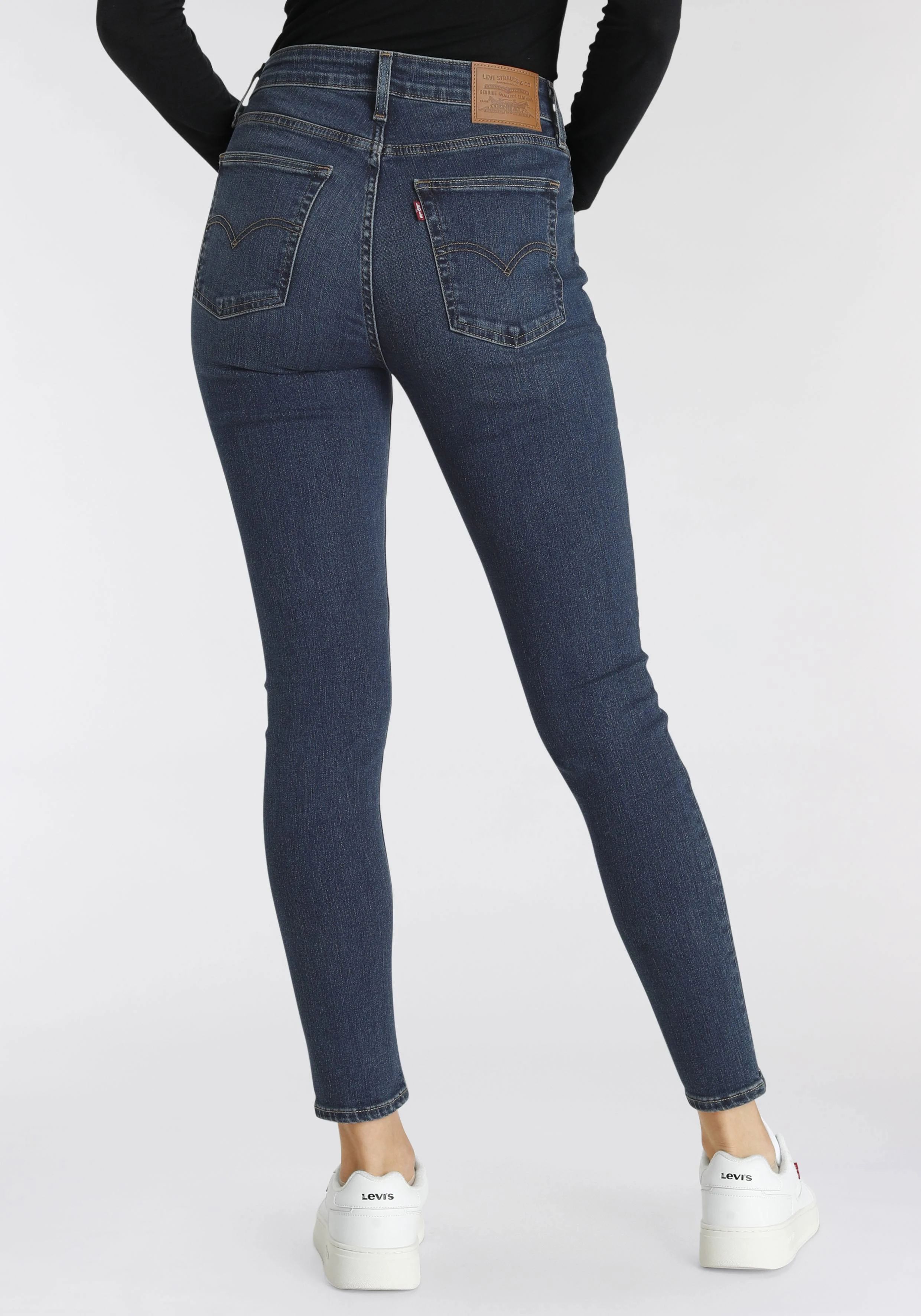 Levi's 721™ High Rise Skinny Jeans - Dark Blue Denim