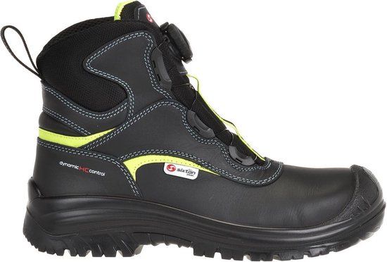 Sixton Roling BOA 81374-00 Hoog S3 + KN - Zwart/Geel - 42