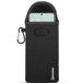 MobyDefend Étui - Convient pour Motorola Edge 70 Max - Pochette en néoprène avec mousqueton - Insertion - Boucle de ceinture - Noir