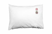 Bona Basics Decoratieve kussenhoes Wit 50x35 cm