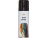 Folat Fiestas Guirca Carnaval verkleed haar verf/spray - zwart - spuitbus - 125 ml