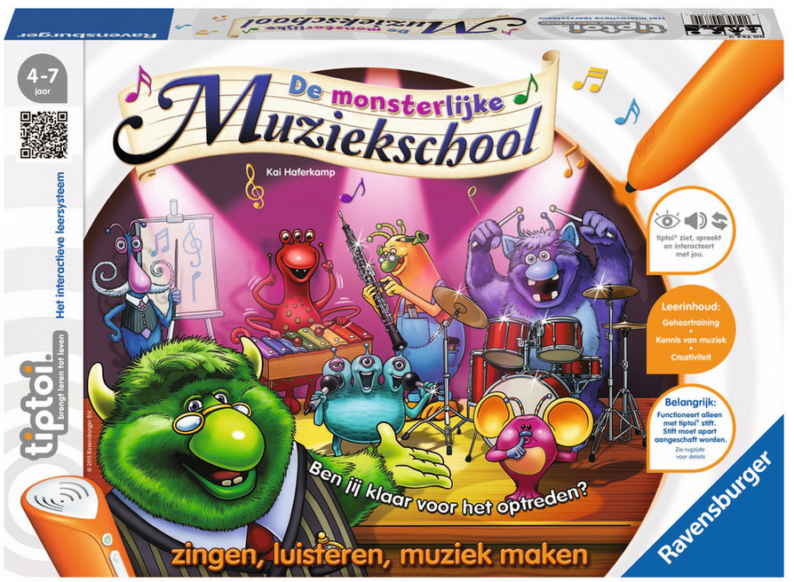 Ravensburger tiptoi - De monsterlijke muziekschool