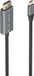 AISENS A109-0880 video kabel adapter 1,8 m USB Type-C DisplayPort Zwart