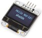 Whadda OLED-display I2C 0.96" 27 x 27 mm - Blauw