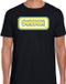 Bellatio Decorations Verkleed T-shirt voor heren - Zweden - zwart - voetbal supporter - themafeest XXL