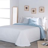 VIALMAN Lichte sprei Sofia 26 voor eenpersoonsbed 105 cm | Sprei 200 x 270 cm, blauw