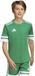 Adidas Squadra 25 T-shirt Korte Mouwen Groen Polyester Unisex Kinderen 15-16 Years