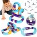 Magic/Magnetic Blok, 54 pièces, blocs magnétiques pour enfants, avec train électrique, train, jeu de construction magnétique, STEM, jouet pour garçons et filles, 3, 4, 5, 6, 7, 8 ans