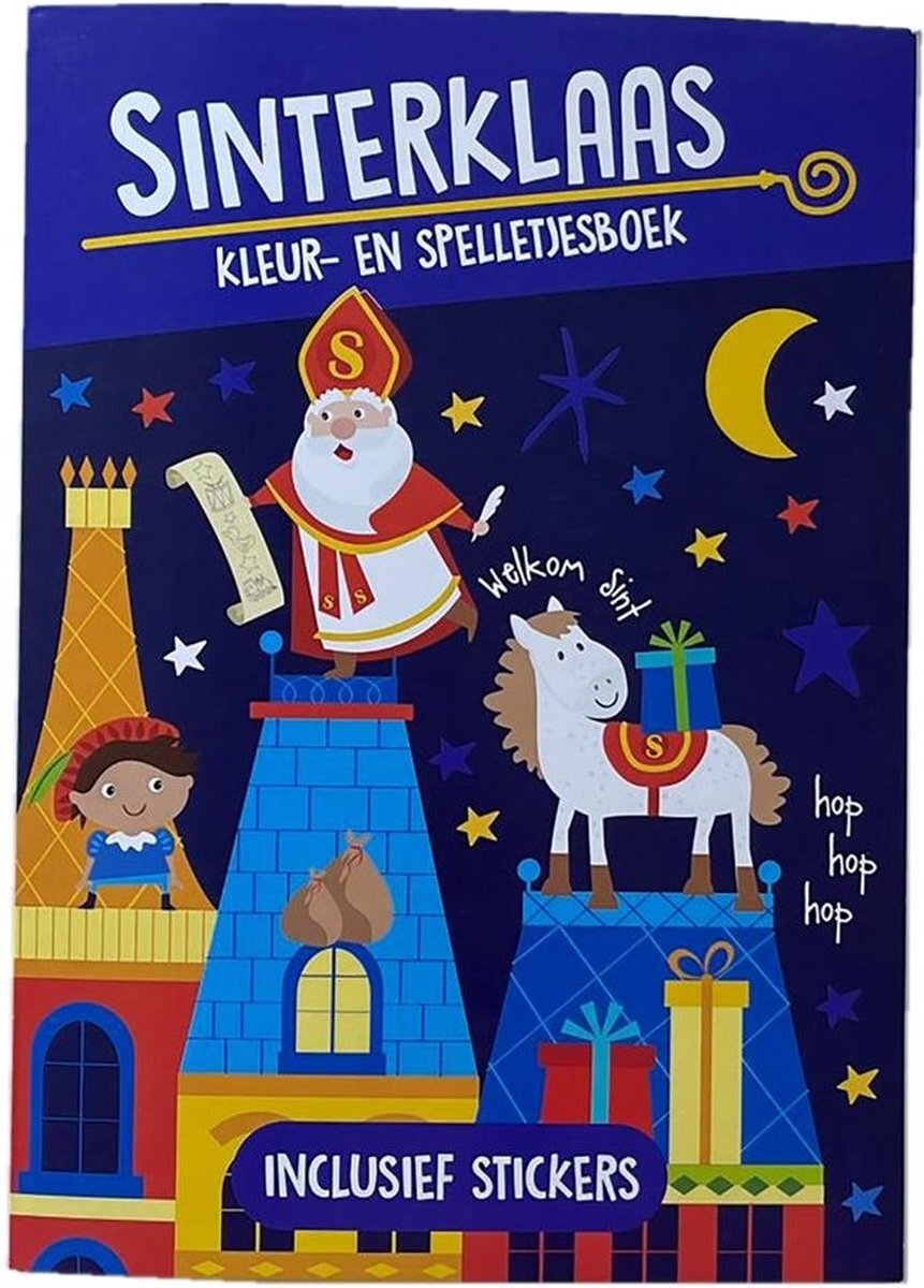 Camylle Sinterklaas Kleurboek en Spelletjesboek