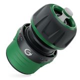 Slangkoppeling met waterstop, 1/2"