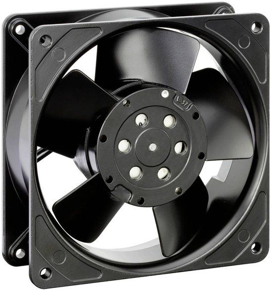 EBM Papst 4650ZW Axiaalventilator 230 V/AC 180.0 m³/h 119 x 119 x 38 mm Zwart