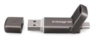 Integral INUSSD256GBSLIMXDL3.2 disque SSD externe 256 Go USB 3.2 Gen 2x2