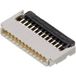 Molex 5034801200 Connecteur FFC/FPC Nombre total de pôles : 12 Pas : 0.5 mm Contenu : 1 pièce(s) Bande sur bobine complète