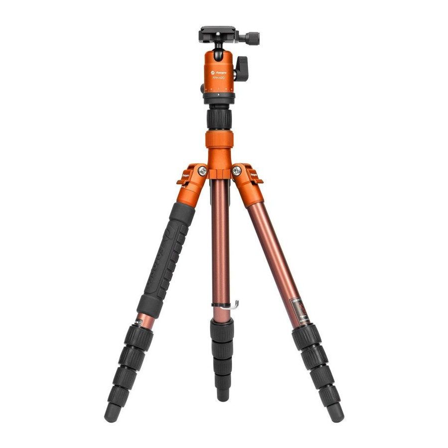 Fotopro X-Go Gecko Aluminum Tripod - Orange